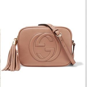 Gucci Soho Disco textured-leather shoulder bag